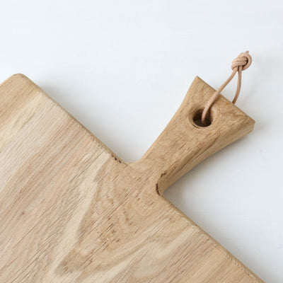 Paddle Shaped Oak Chopping Board