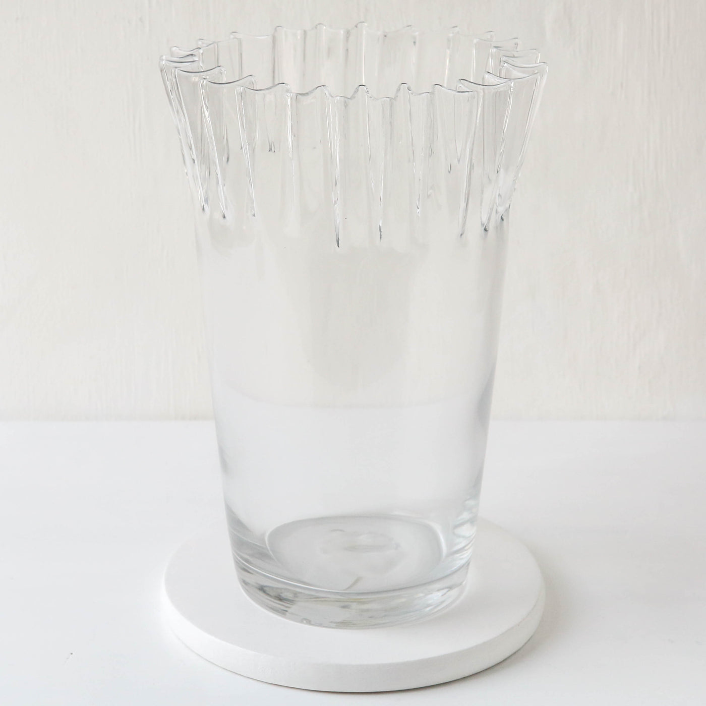 Fold Glass Vase