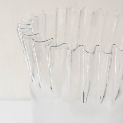 Fold Glass Vase