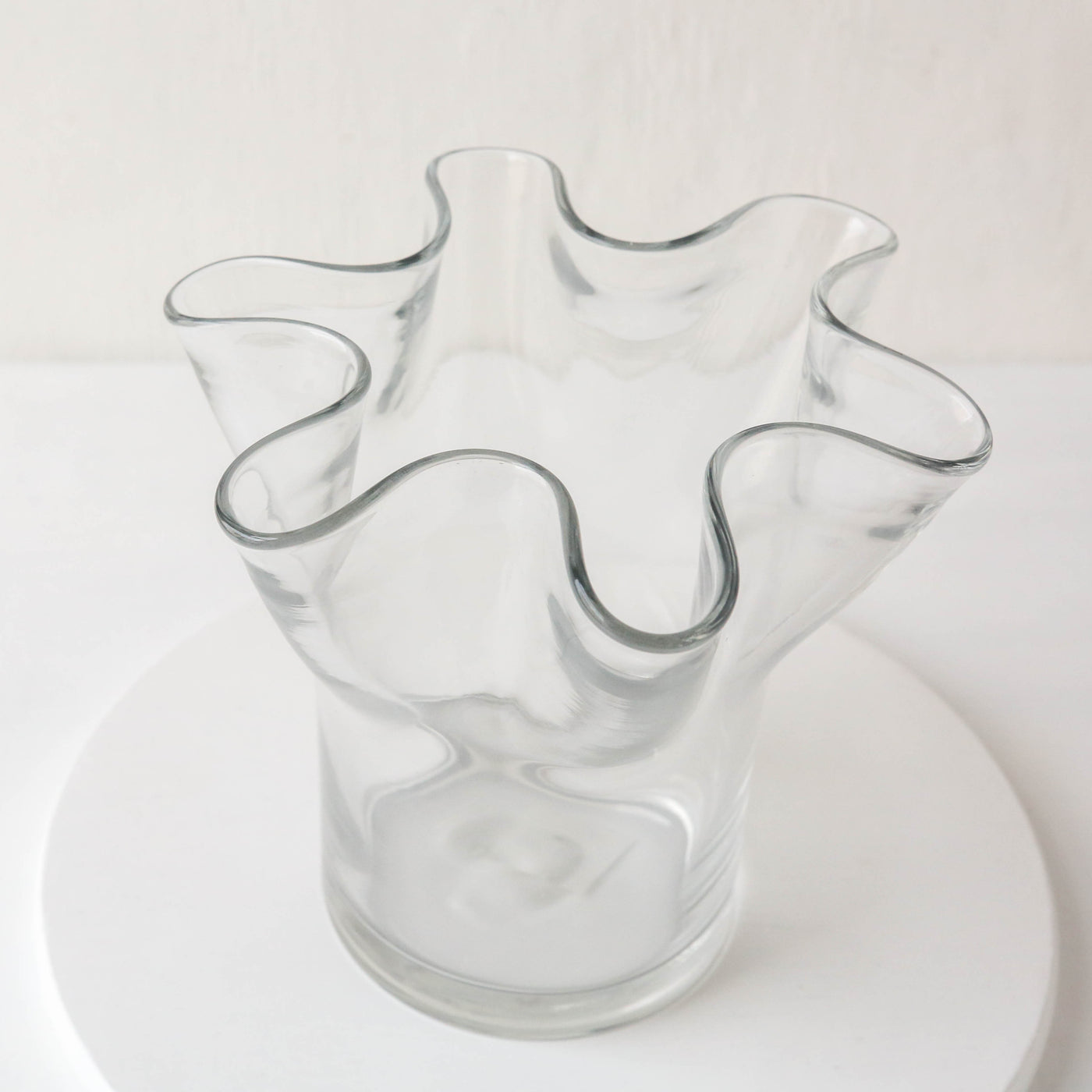 Plis Glass Vase