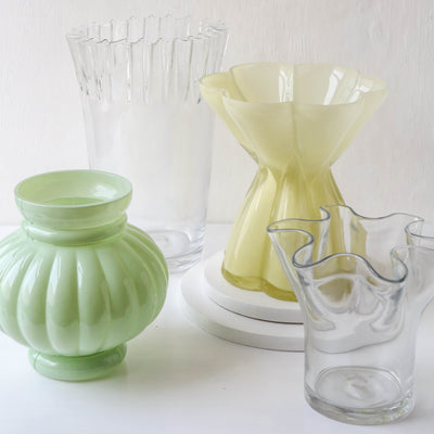 Light Green Glass Vase