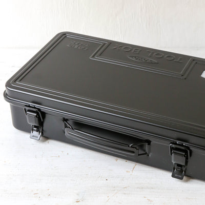 TOYO T-360 Steel Trunk - Black