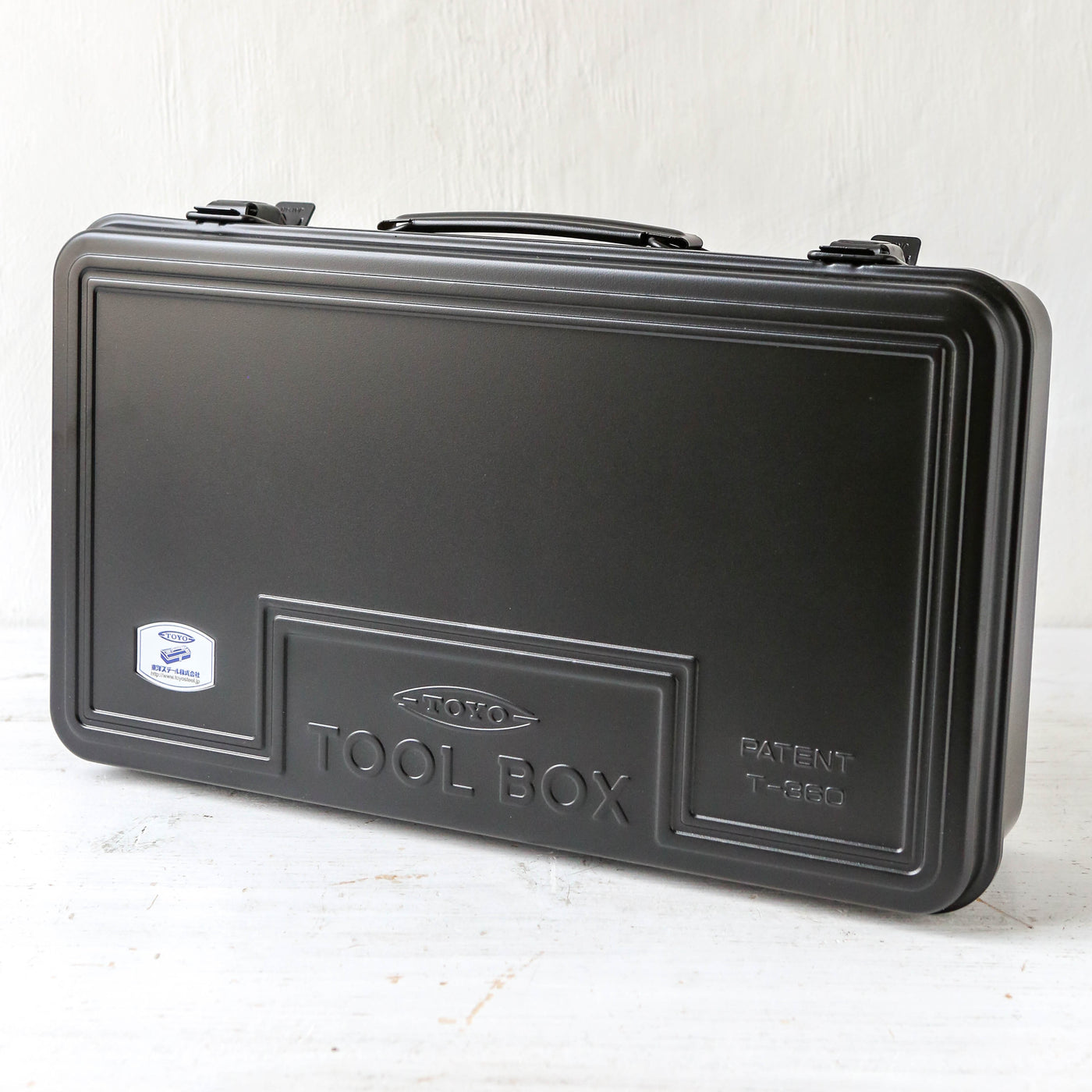 TOYO T-360 Steel Trunk - Black