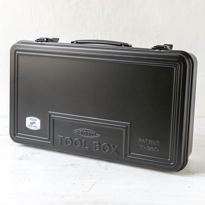 TOYO T-360 Steel Trunk - Black