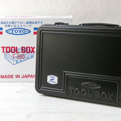 TOYO T-360 Steel Trunk - Black