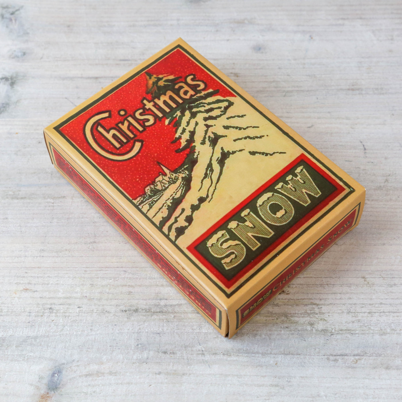 Christmas Snow in Retro Packaging