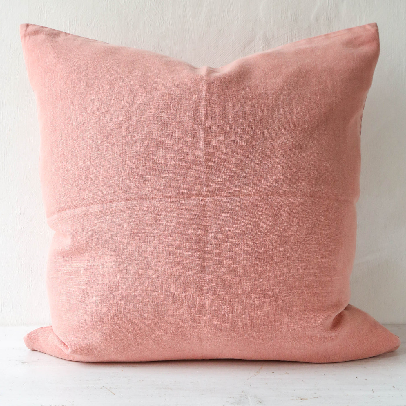 Linen Cushion Cover - Desert Rose