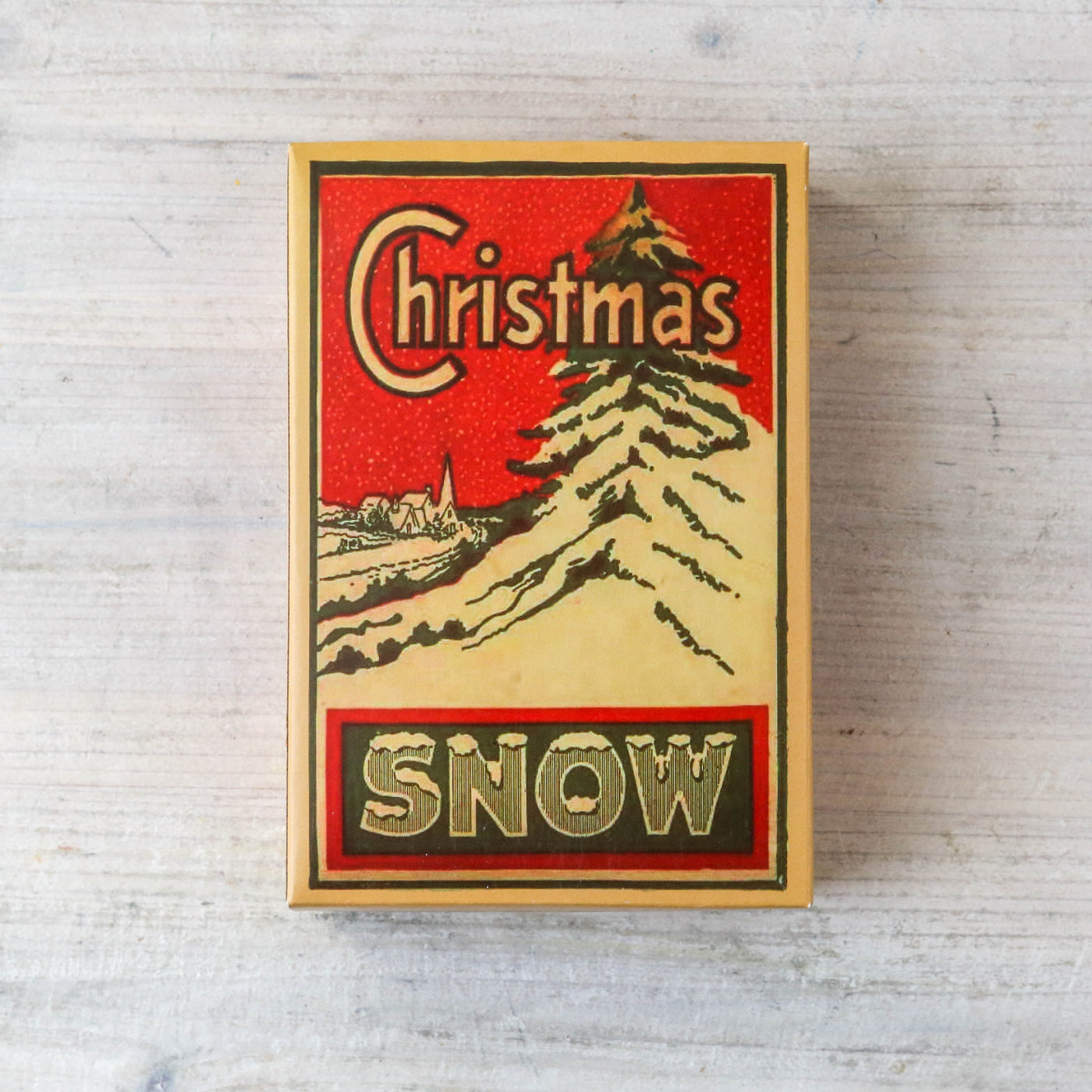 Christmas Snow in Retro Packaging