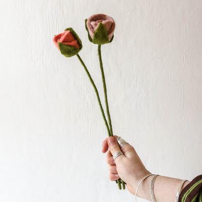 Simple Felt Rose