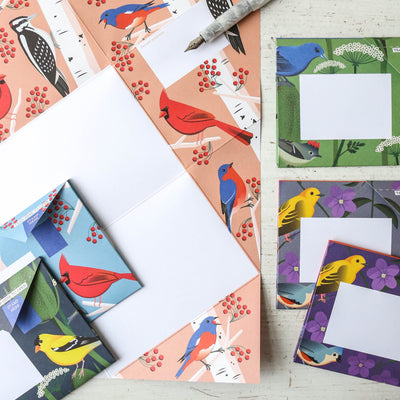 Pigeon Letter Set - Carnival of Colour