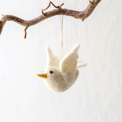 Dove of Peace Felt Hanging Decoration