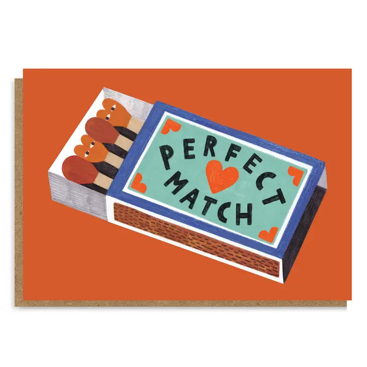 Perfect Match Valentine's Card