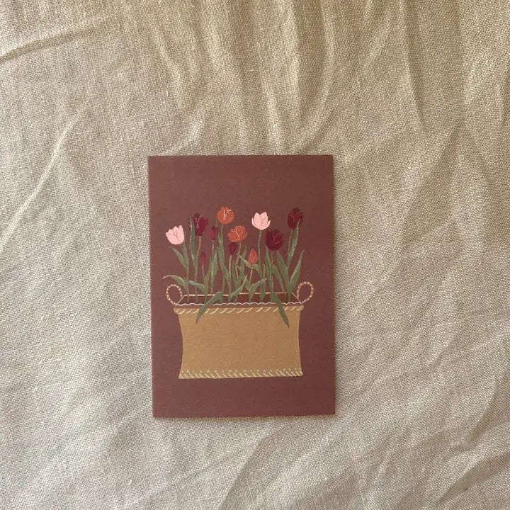 Tulips Galore Mini Card