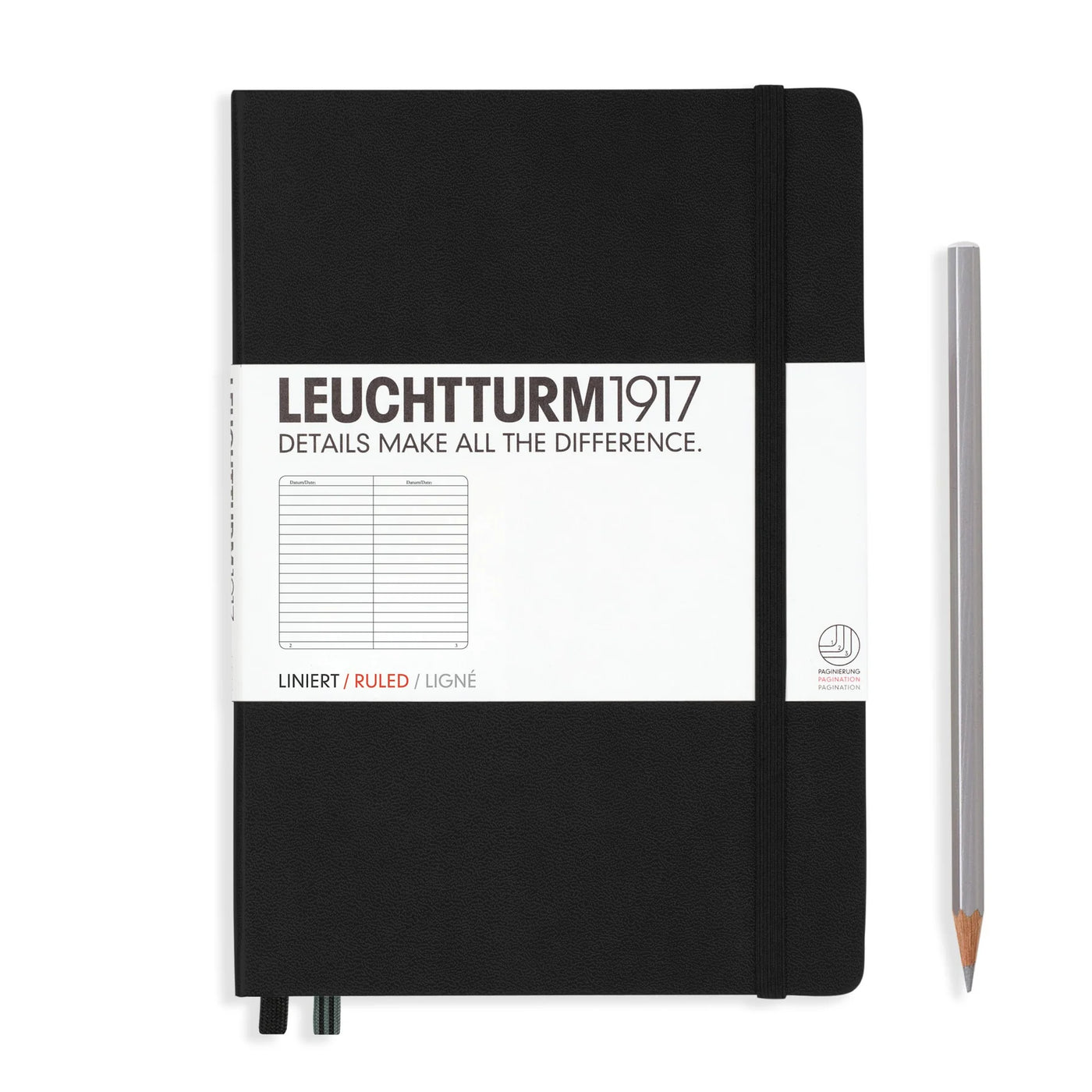 Leuchtturm A5 Notebook - Black