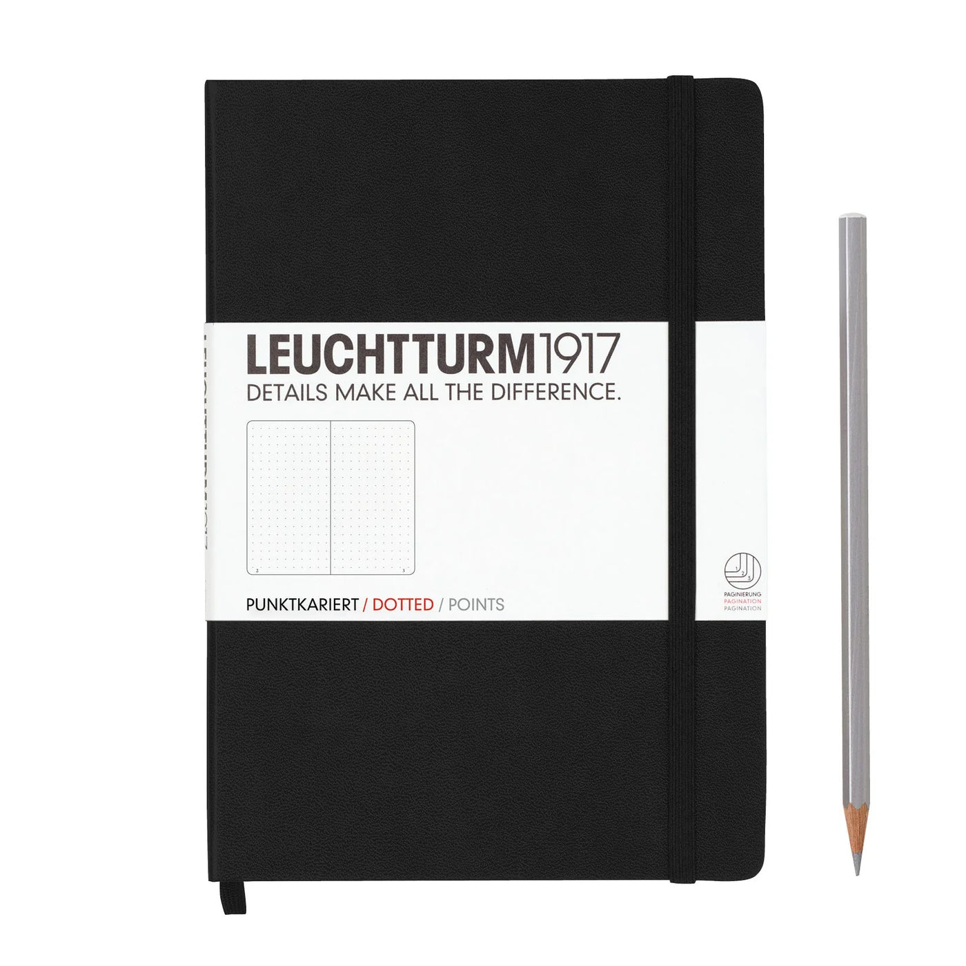 Leuchtturm A5 Notebook - Black