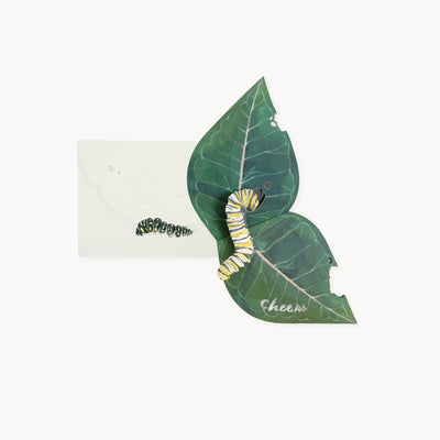 Caterpillar Pop-Up Card