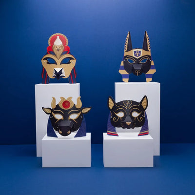 The Egyptian Gods Animal Masks Kit