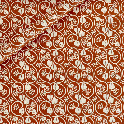 'Ivy Stripe Russet' Wrapping Paper