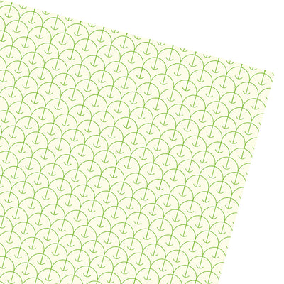 Green Apple Graphic Wrapping Paper