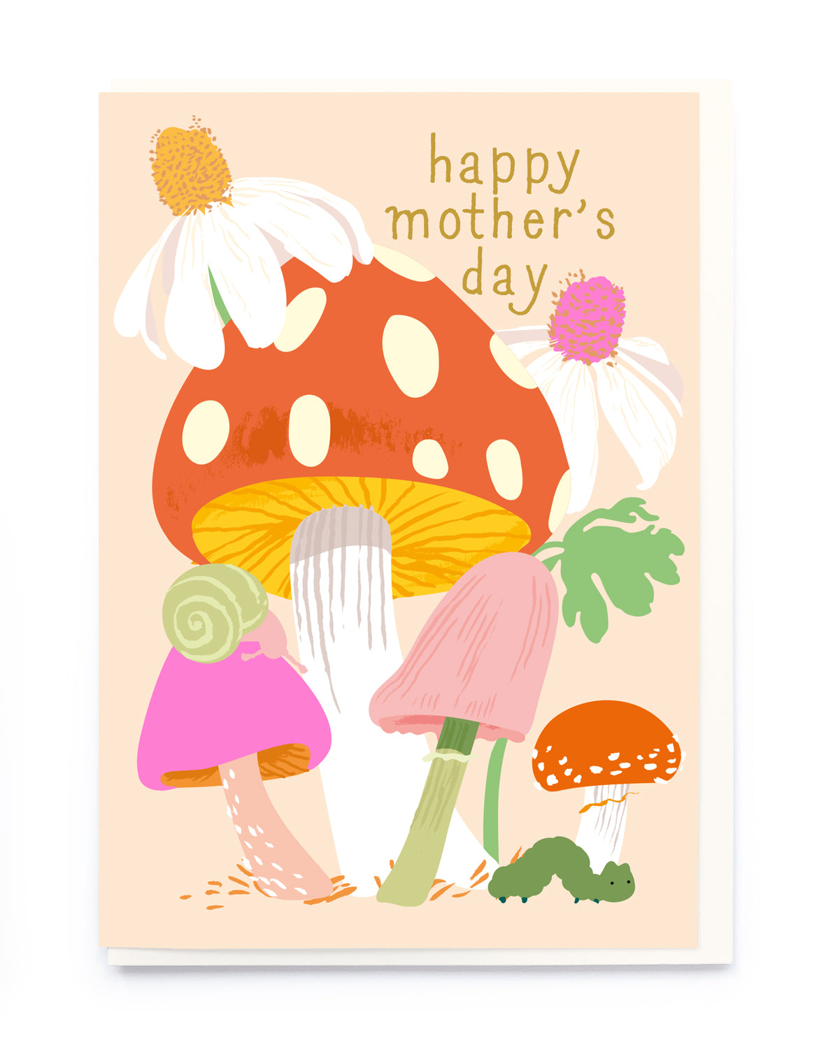 Mushroom Mother's Day Card