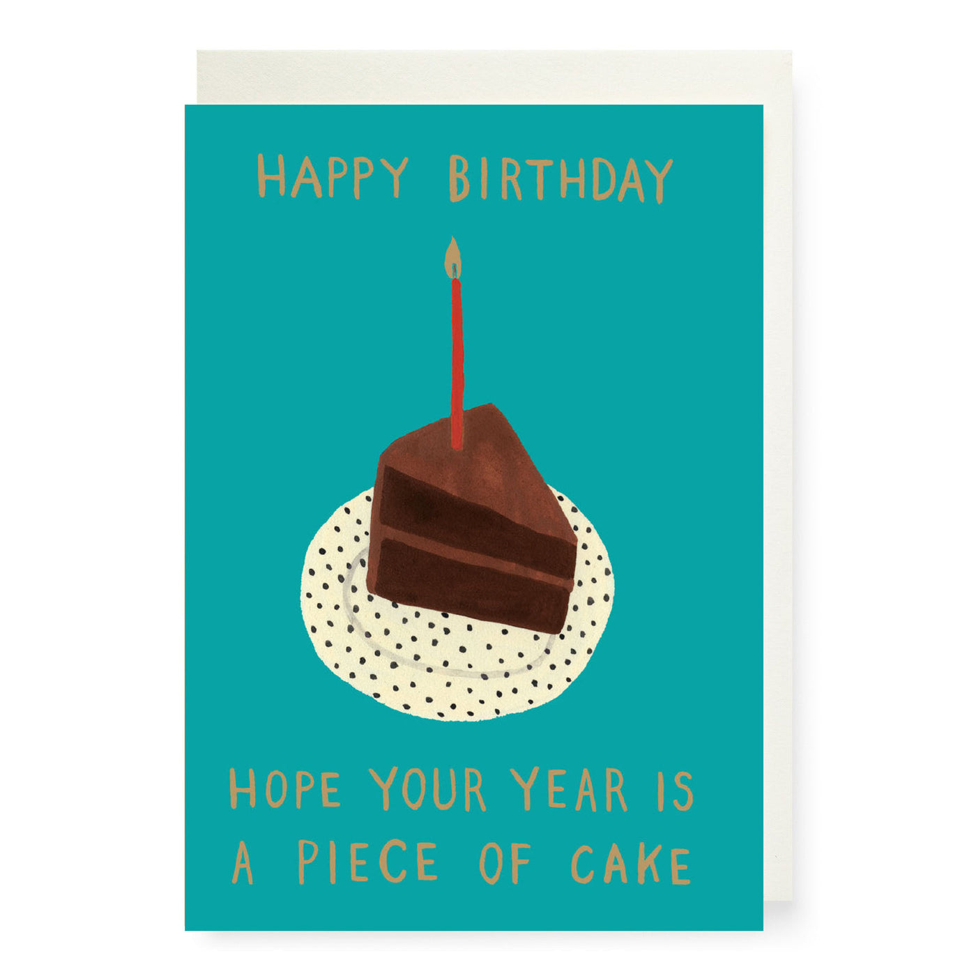 Piece of Cake Birthday Card