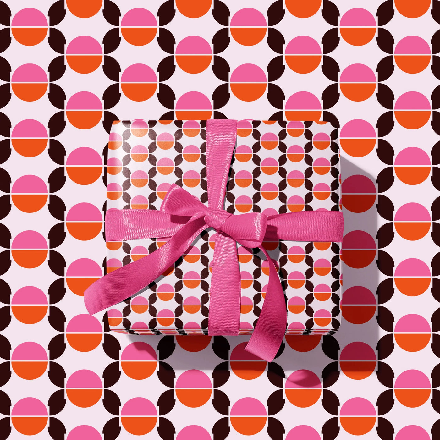 Pink Seventies 6 Wrapping Paper