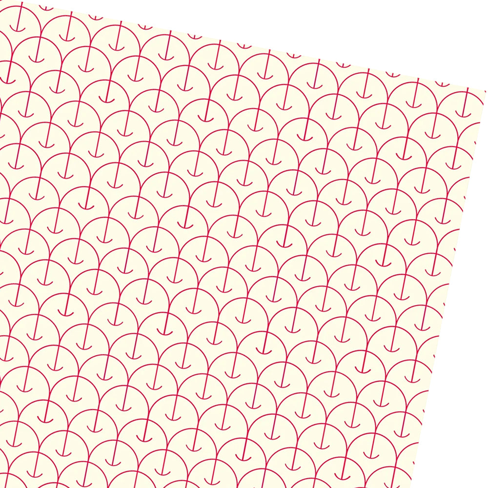 Red Apple Graphic Wrapping Paper