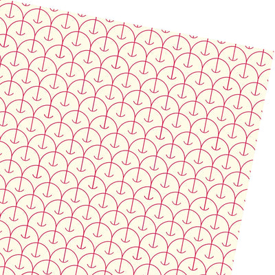 Red Apple Graphic Wrapping Paper