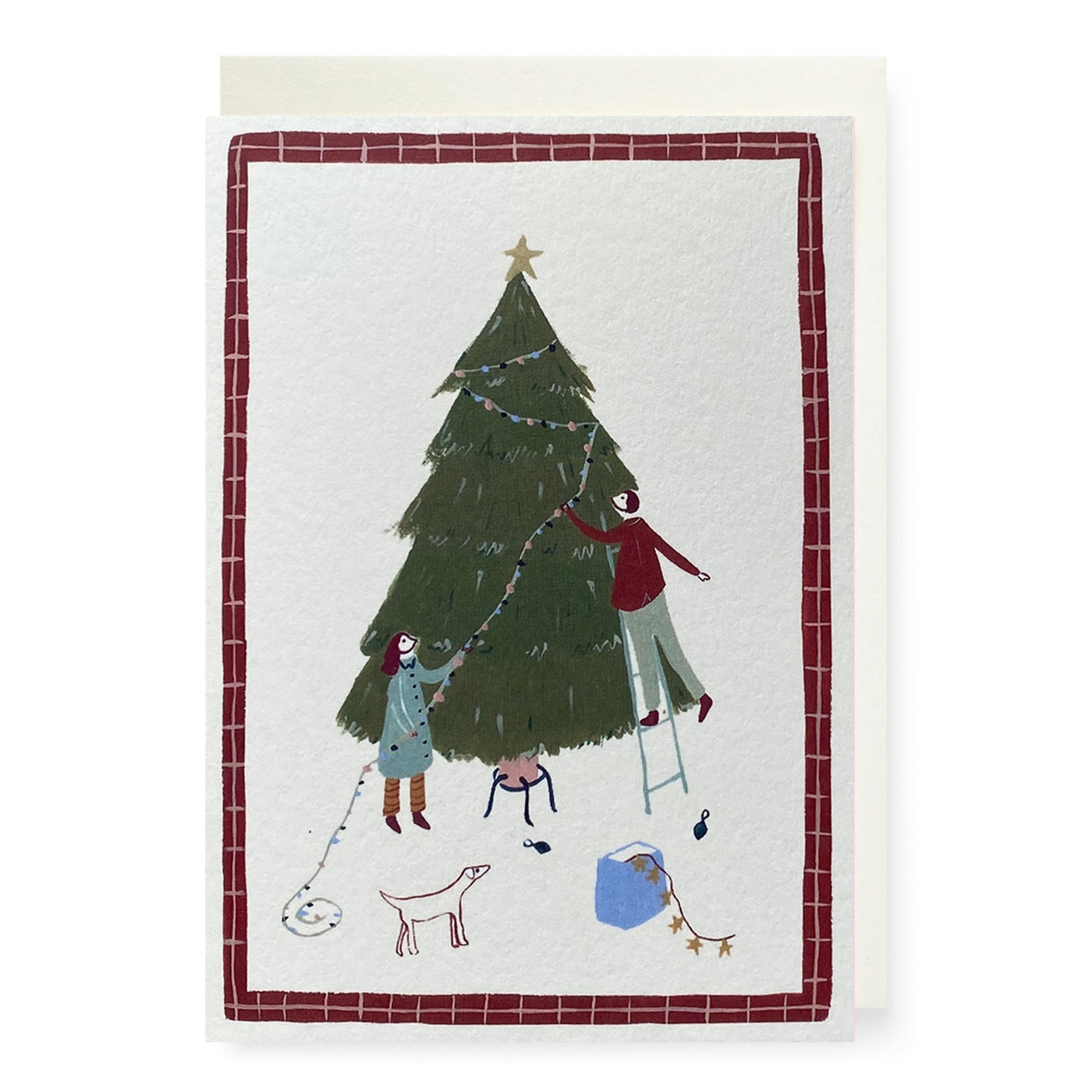 Decorating the Tree Card