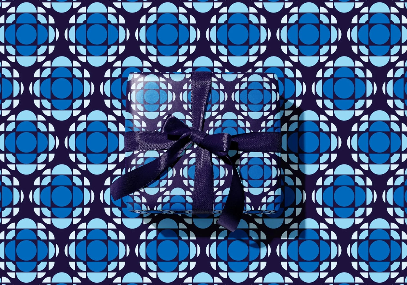 Boho Blue 2 Wrapping Paper