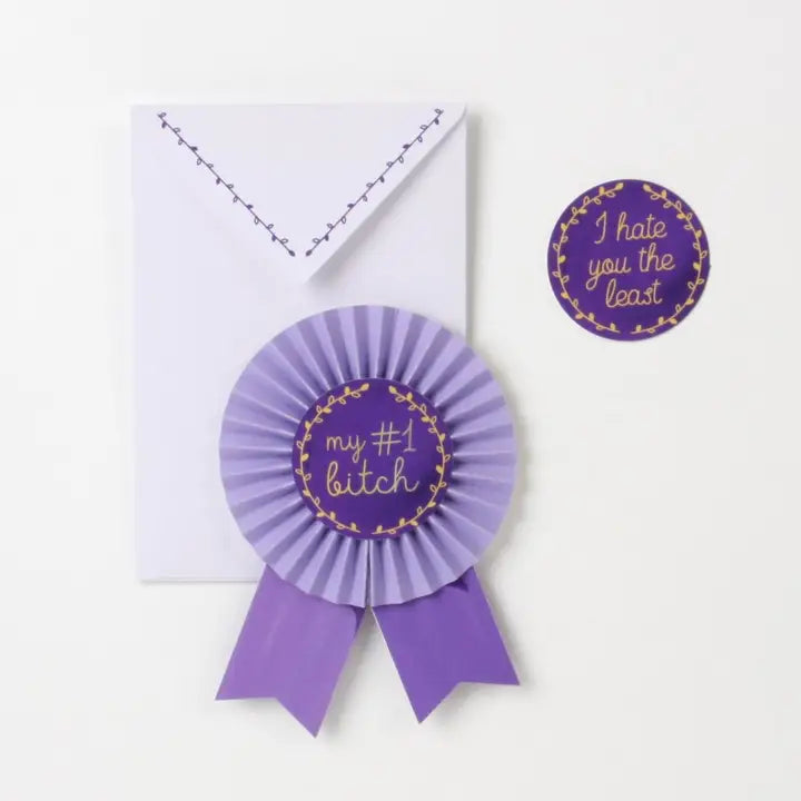 Prize Ribbon Pop-Up Card