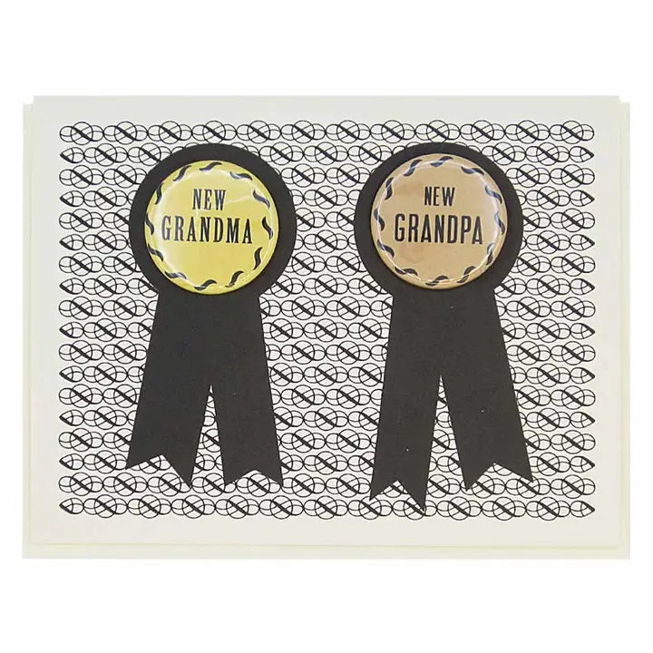 'New Grandparents' Badge Card