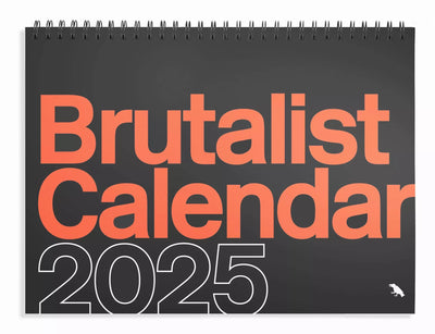 2025 Brutalist Calendar