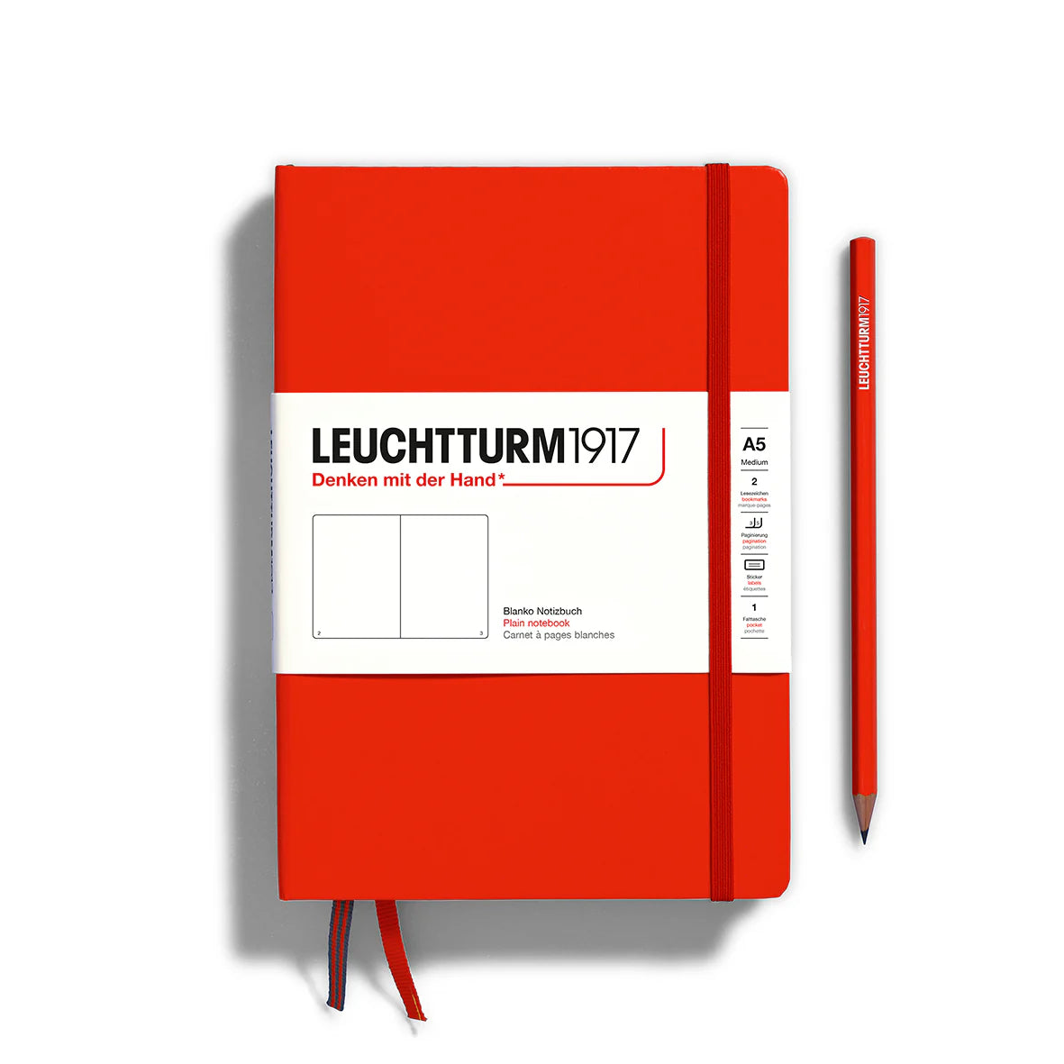 Leuchtturm A5 Notebook - Fox Red