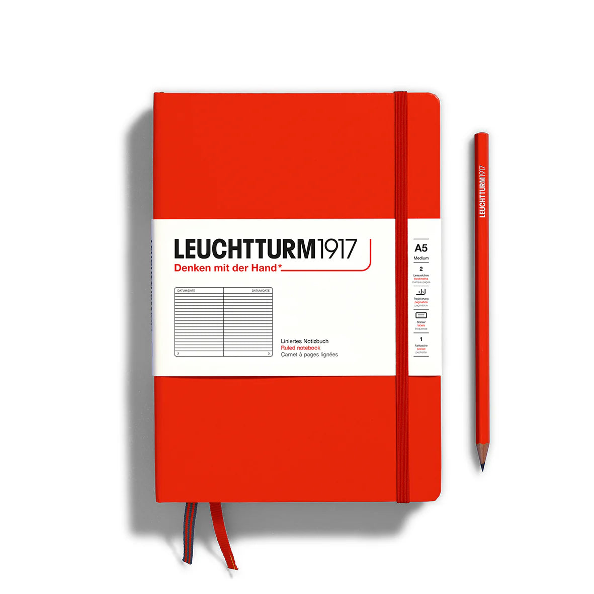 Leuchtturm A5 Notebook - Fox Red