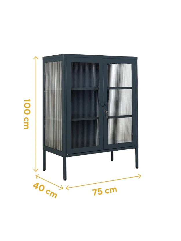 The Mixer Glass Cabinet