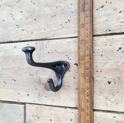 Flat Top Cast Iron Double Hook