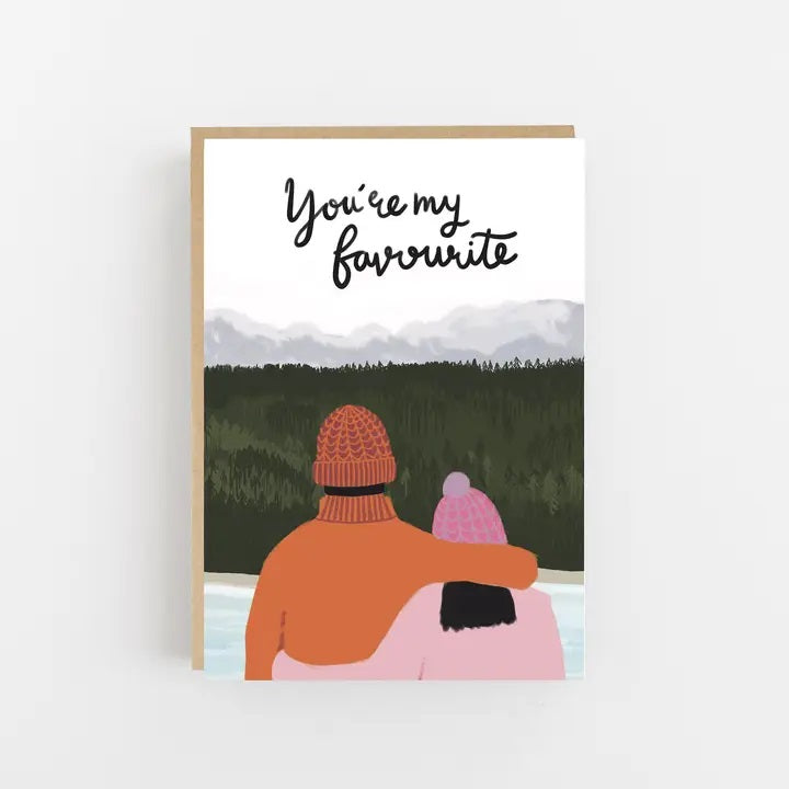 You're My Favourite Anniversary Card