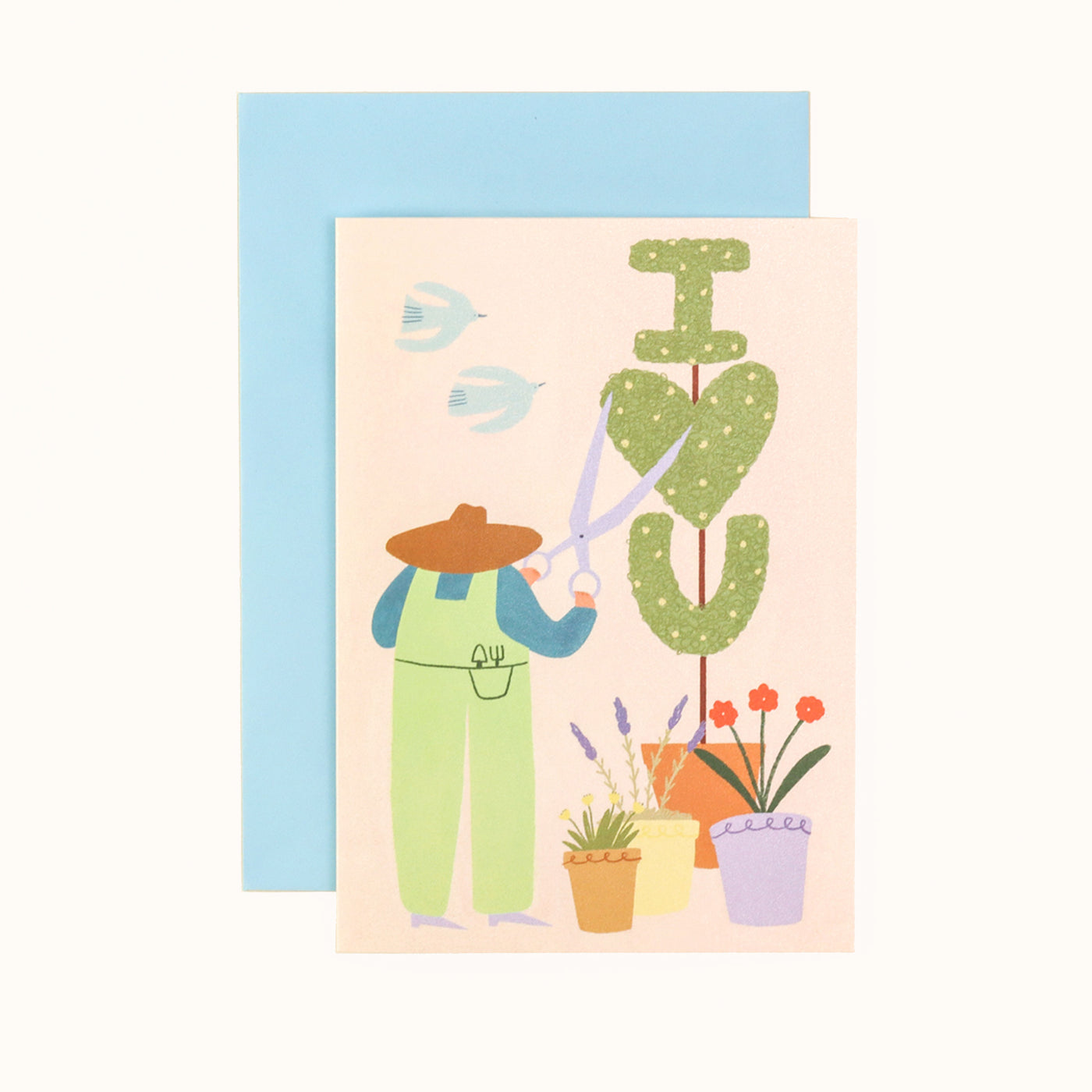 I Love You Gardener Card