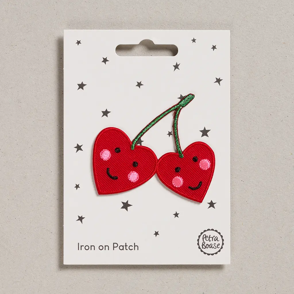 Cherries Iron-On Patch