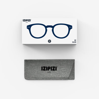 Reading Glasses - Design 'C' in Navy Blue by Izipizi