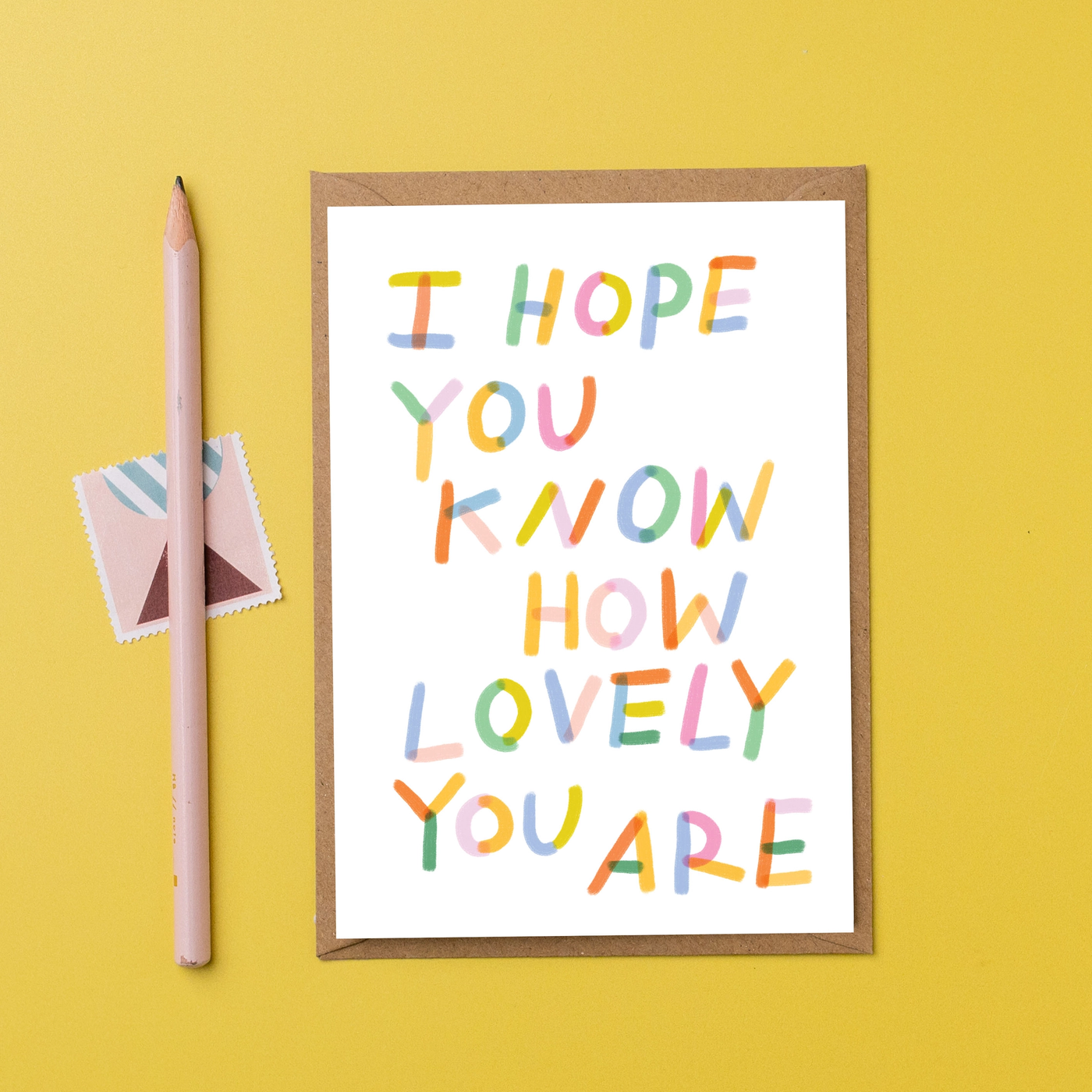 How Lovely You Are Card