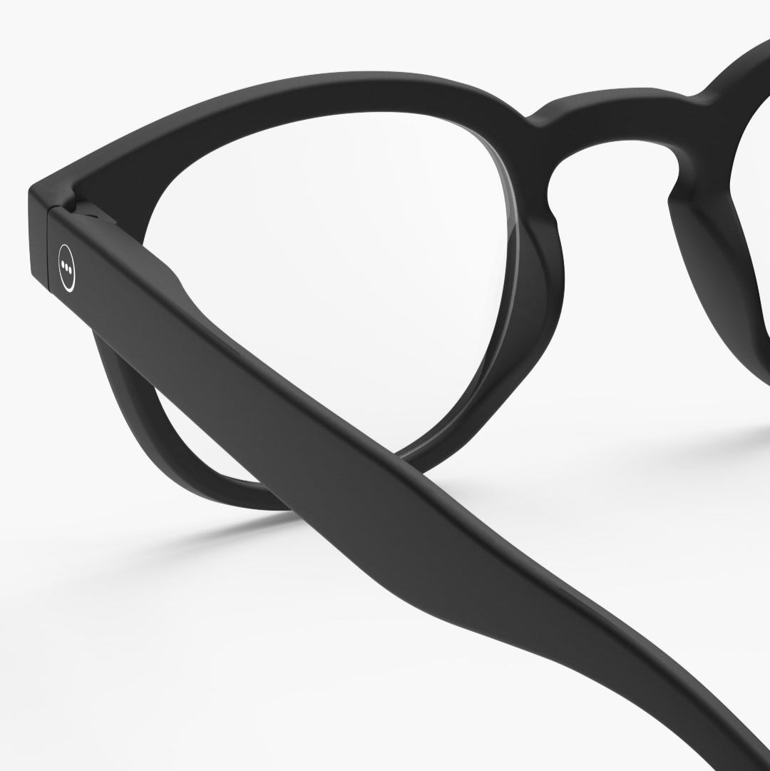 Reading Glasses - Design 'C' in Black by Izipizi