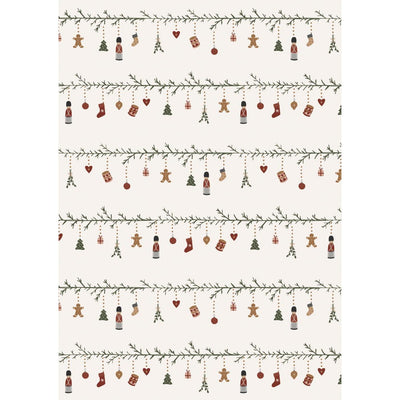 5m Nostalgic Christmas Wrapping Paper