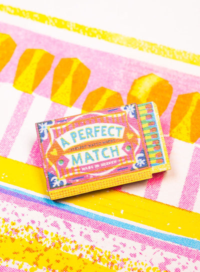 A Perfect Match Brooch