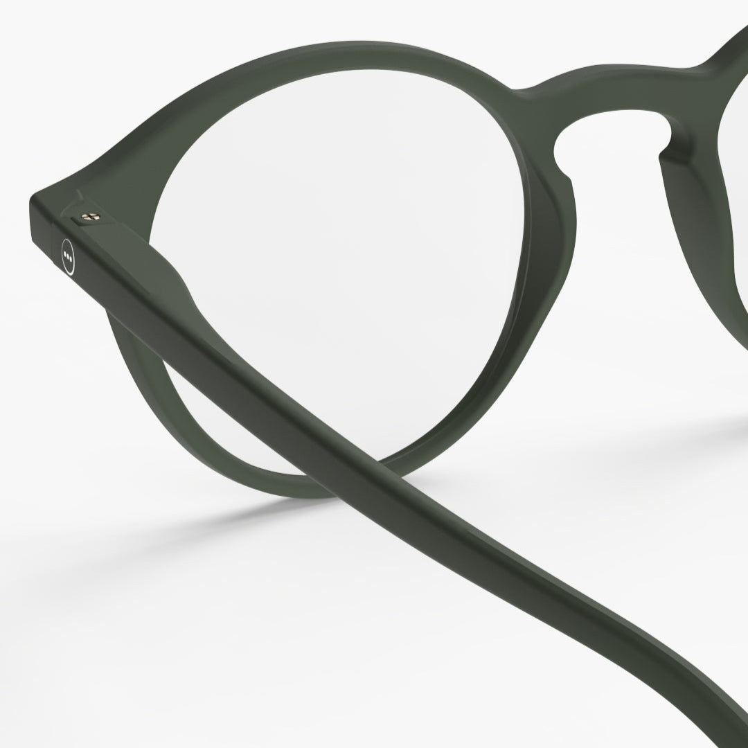 Reading Glasses - Design 'D' in Kaki Green by Izipizi