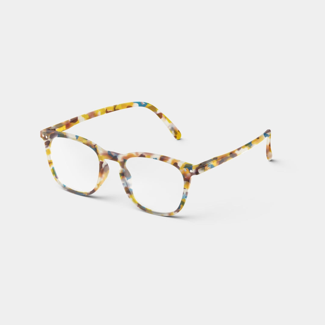 Reading Glasses - Design 'E' in Blue Tortoise by Izipizi