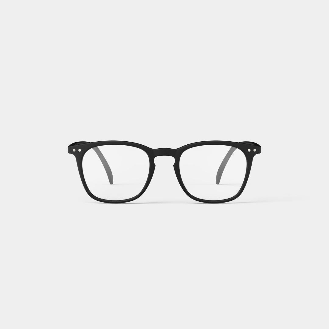 Reading Glasses - Design 'E' in Black by Izipizi