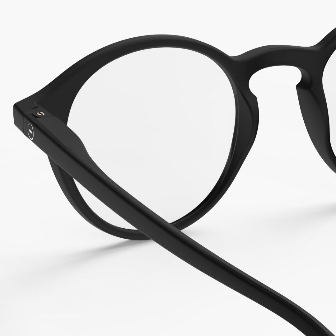 Reading Glasses - Design 'D' in Black by Izipizi