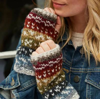 Hand Warmers - Helmsdale Knit